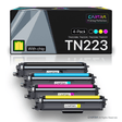 Brother TN223 Toner Cartridge 4 - Pack Set With Smart Chips - Cartra
