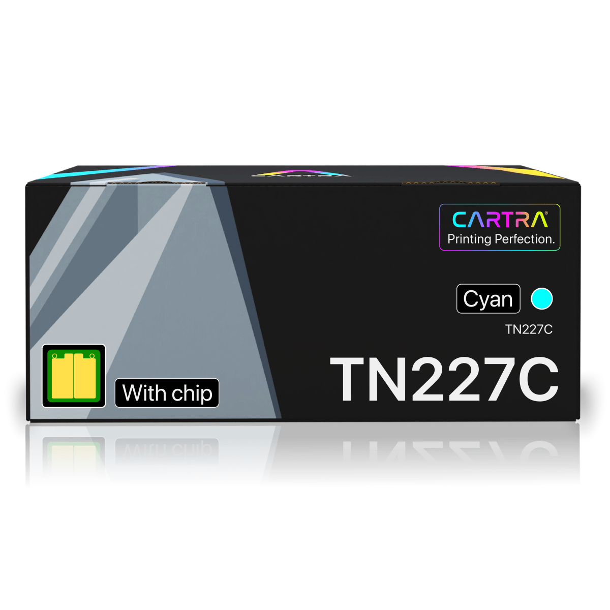 Brother TN227 Cyan Toner Cartridge With Smart Chip (TN227C) - Cartra
