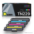 Brother TN229 Toner Cartridge Set (4 - Pack) With Smart Chips - Cartra
