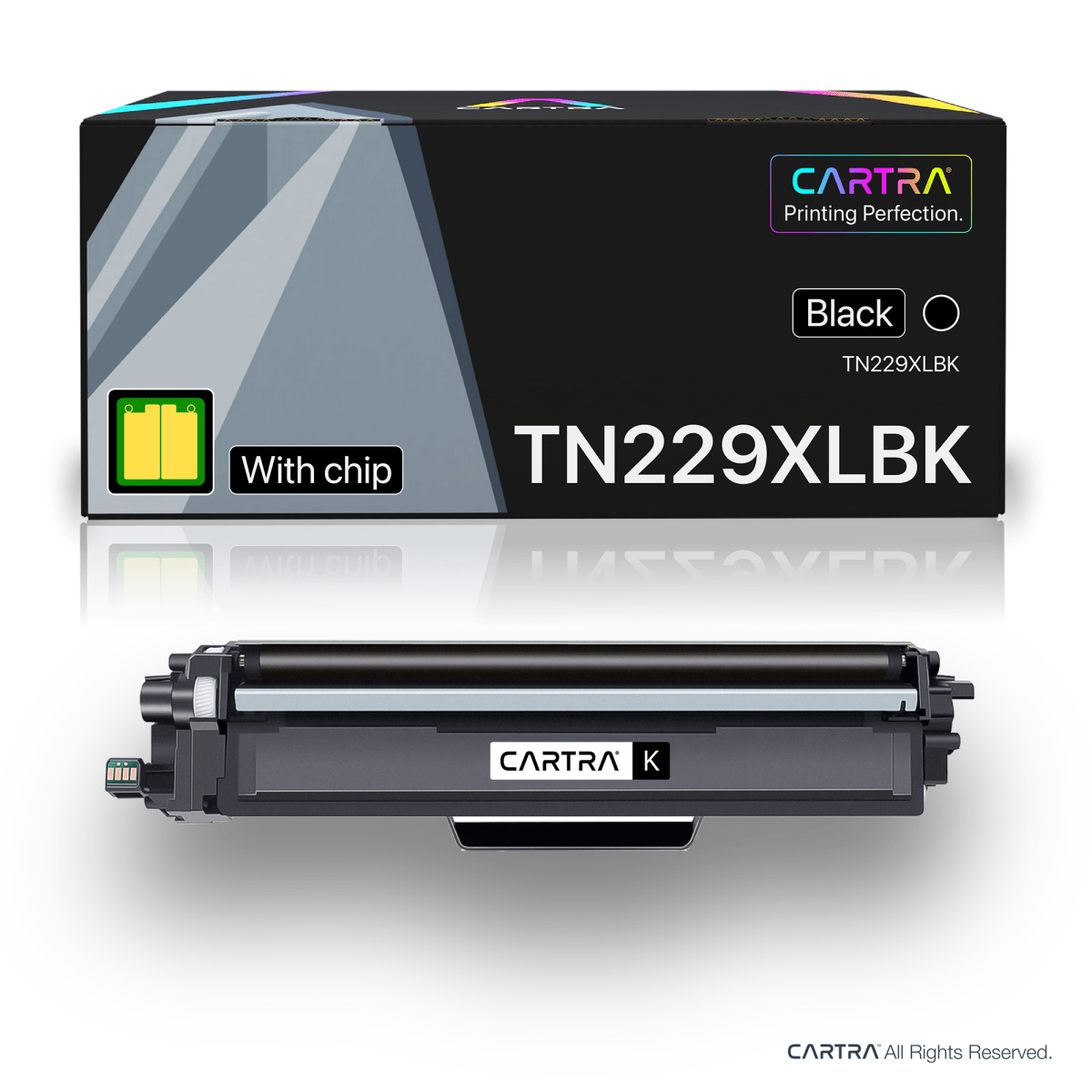 Brother TN229XL Black Toner Cartridge With Smart Chip (TN229XLBK) - Cartra