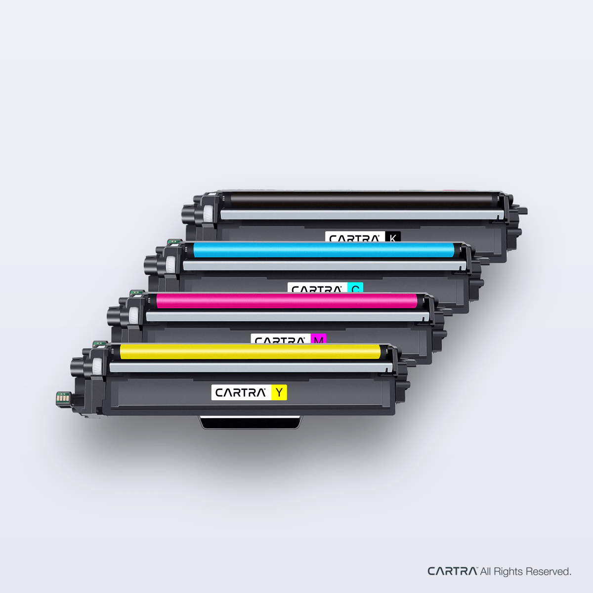 Brother TN229XL Toner Cartridge Set (4 - Pack) With Smart Chips - Cartra