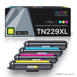 Brother TN229XL Toner Cartridge Set (4 - Pack) With Smart Chips - Cartra