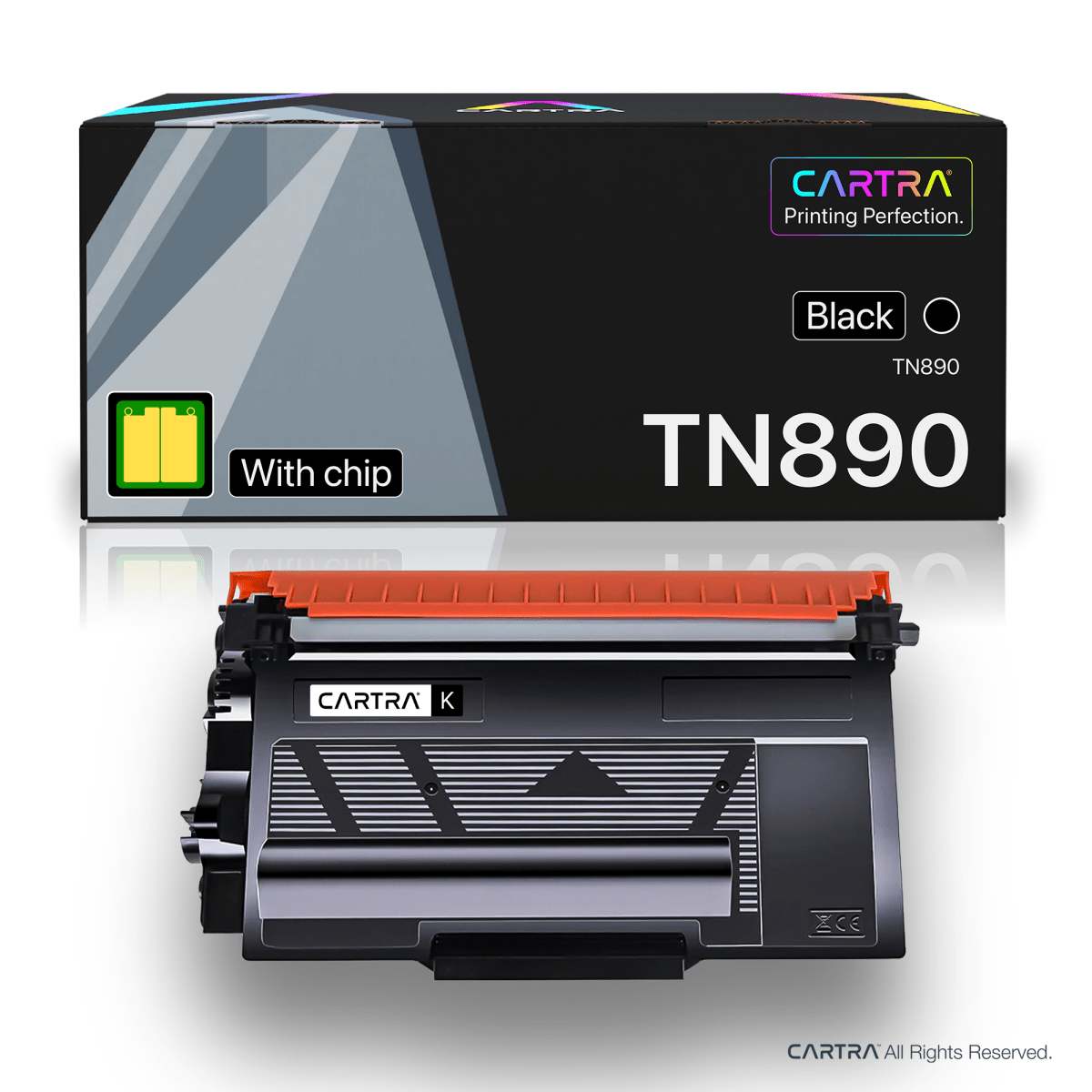 Brother TN890 Black Toner Cartridge With Smart Chip (TN890) - Cartra