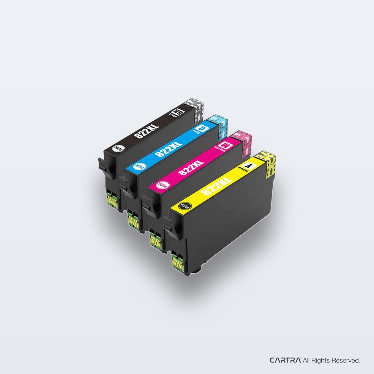 Epson T822XL 4 - Pack High Yield Ink Cartridges - Cartra
