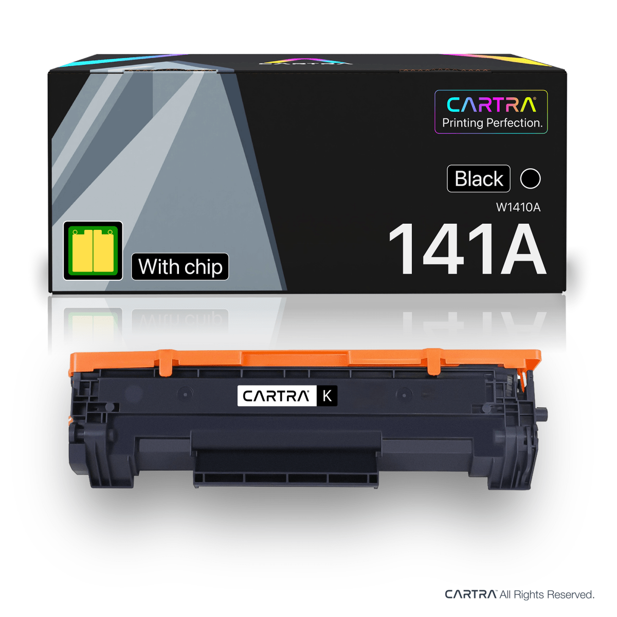 HP 141A Black Toner Cartridge With Smart Chip (W1410A) - Cartra