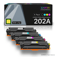 HP 202A Toner Cartridge Set (4 - Pack) With Smart Chips - Cartra
