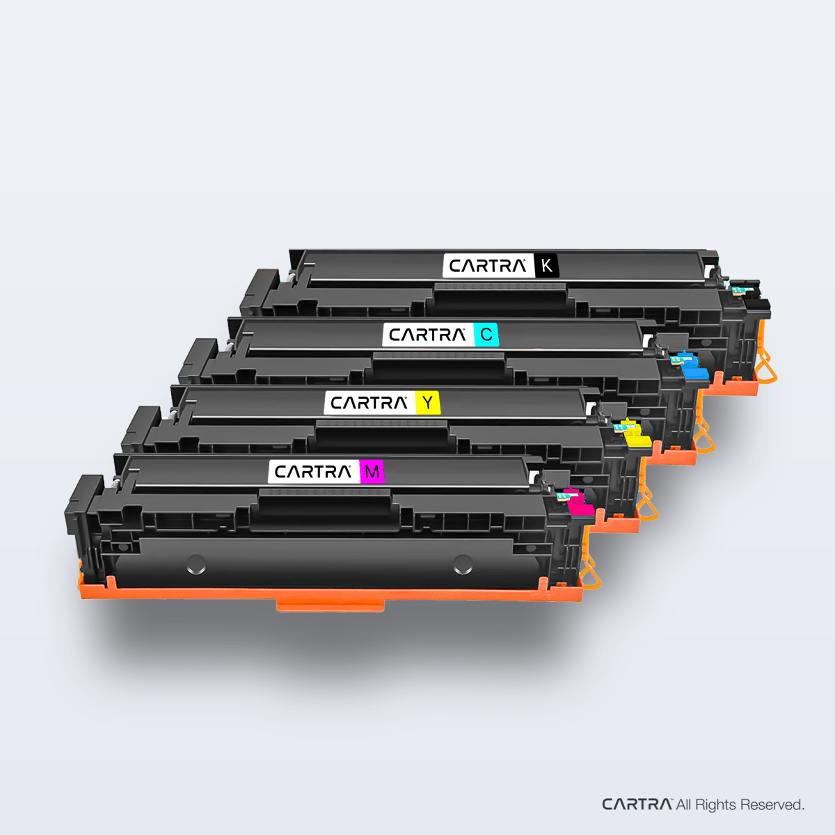 HP 206A Toner Cartridge Set (4 - Pack) With Smart Chips - Cartra