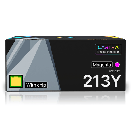 HP 213Y Magenta Toner Cartridge With Smart Chip (W2133Y) - Cartra