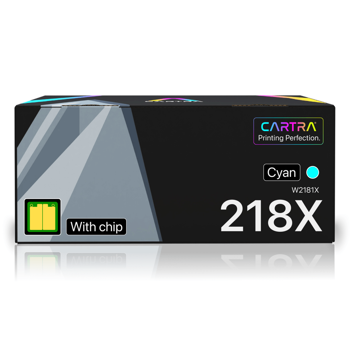 HP 218X Cyan High Yield Toner Cartridge With Smart Chip (W2181X) - Cartra