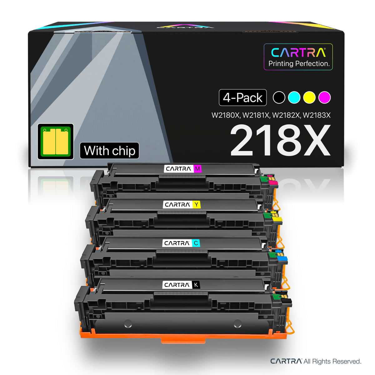 HP 218X Toner 4-Pack For HP Color LaserJet Pro 3201dw Toner & More