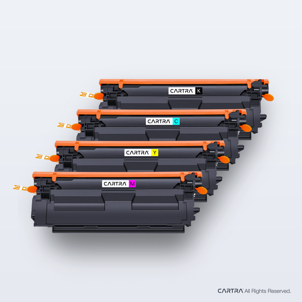 HP 508X High Yield Toner Cartridge Set (4 - Pack) With Smart Chips - Cartra