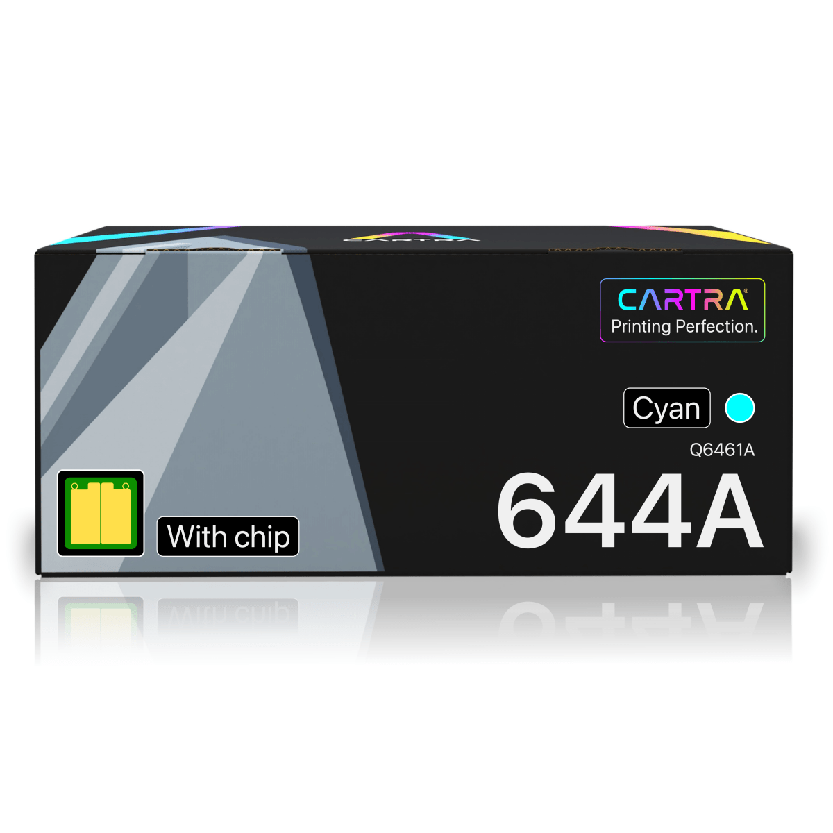 HP 644A Cyan Toner Cartridge With Smart Chip (Q6461A) - Cartra
