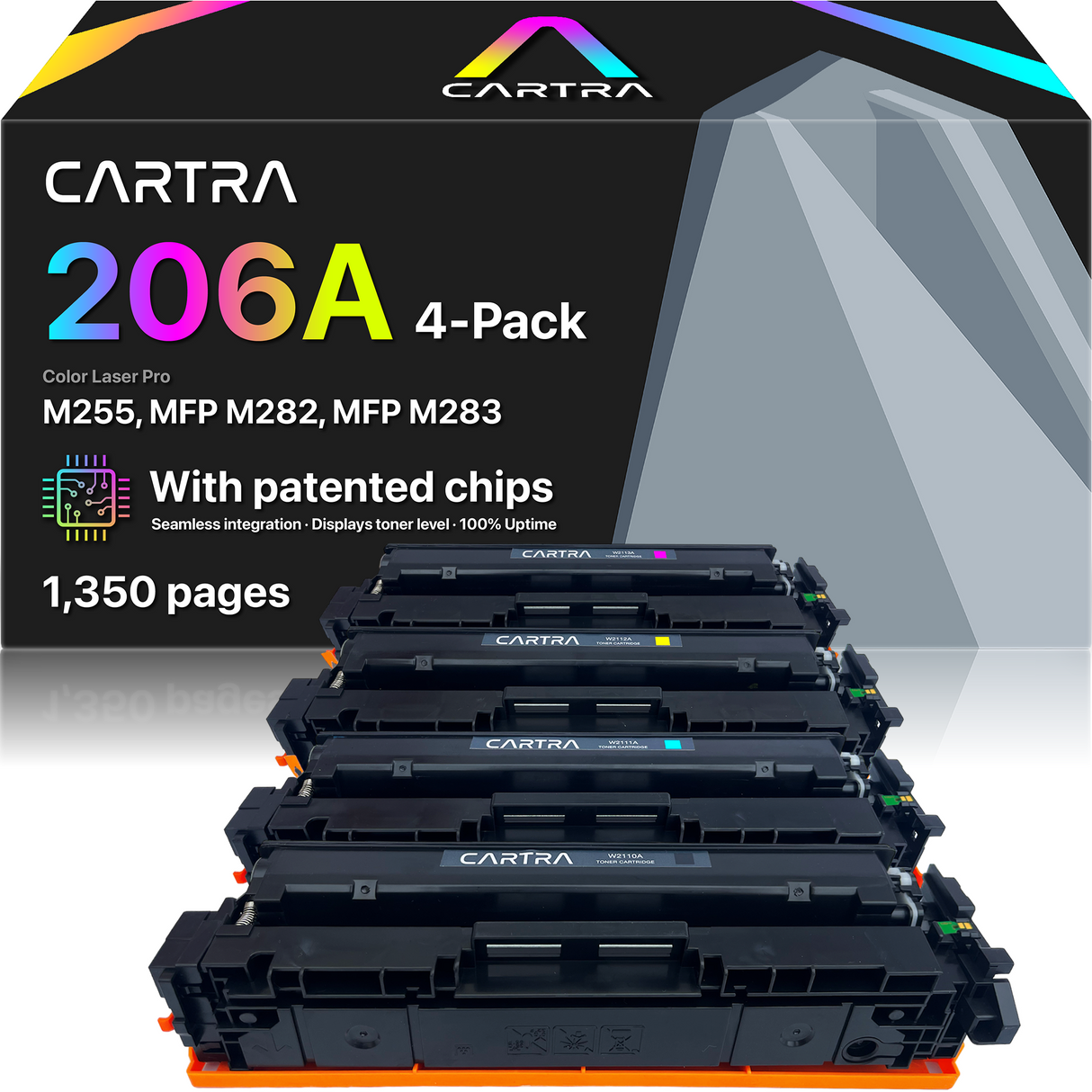 HP 206A Toner Cartridge Set (4-Pack)