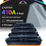 410A Toner Cartridge Set (4-Pack) With Smart Chips