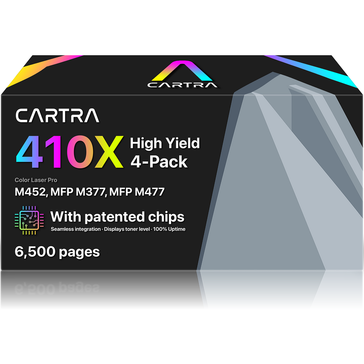 410X High Yield Toner Cartridge Set (4-Pack) With Smart Chips