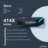 W2020X Black Toner Cartridge Specs & Compatibility