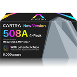 508A Toner Cartridge Set (4-Pack) With Smart Chips