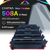 508A Toner Cartridge Set (4-Pack) With Smart Chips