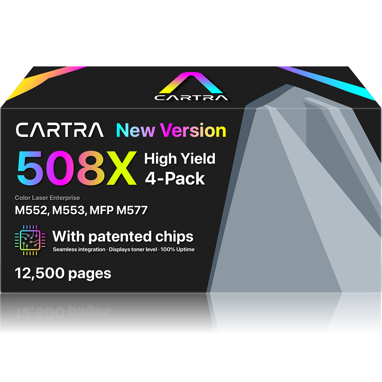 508X High Yield Toner Cartridge Set (4-Pack) With Smart Chips