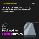 HP 645A Cyan Toner Cartridge With Smart Chip (C9731A) Printer Compatibility