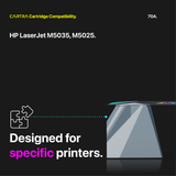 HP 70A Black Toner Cartridge With Smart Chip (Q7570A) Printer Compatibility