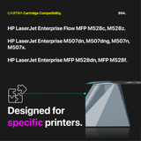 HP 89A Black Toner Cartridge With Smart Chip (CF289A) Printer Compatibility