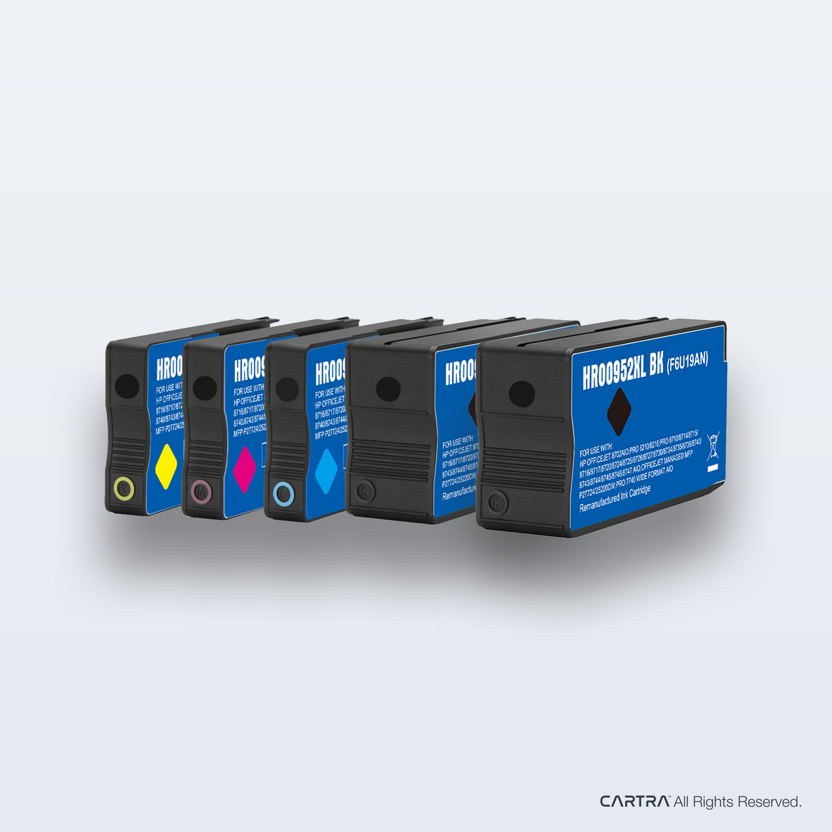 HP 952XL 5-Pack High Yield Ink Cartridges