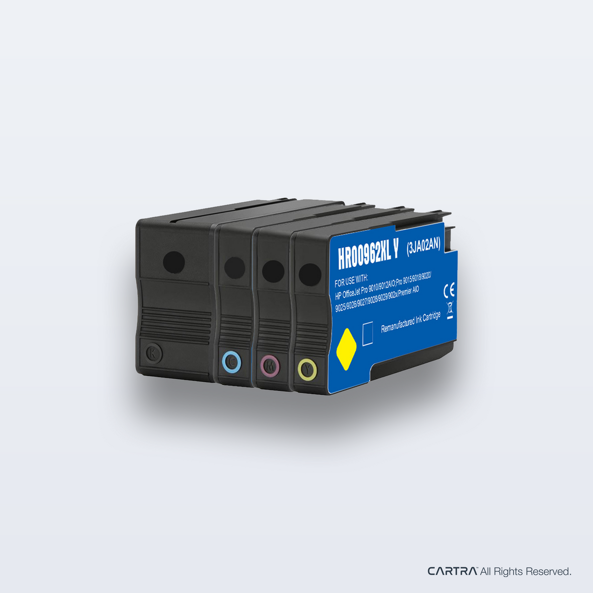 HP 962XL 4-Pack High Yield Ink Cartridges