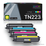 Brother TN223 Toner Cartridge 4 - Pack Set With Smart Chips - Cartra