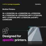 Brother TN229XXL Yellow Toner Cartridge With Smart Chip (TN229XXLY) - Cartra
