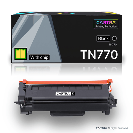 Brother TN770 Black Toner Cartridge With Smart Chip (TN770) - Cartra