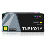 Brother TN810 Yellow Toner Cartridge With Smart Chip (TN810XLY) - Cartra