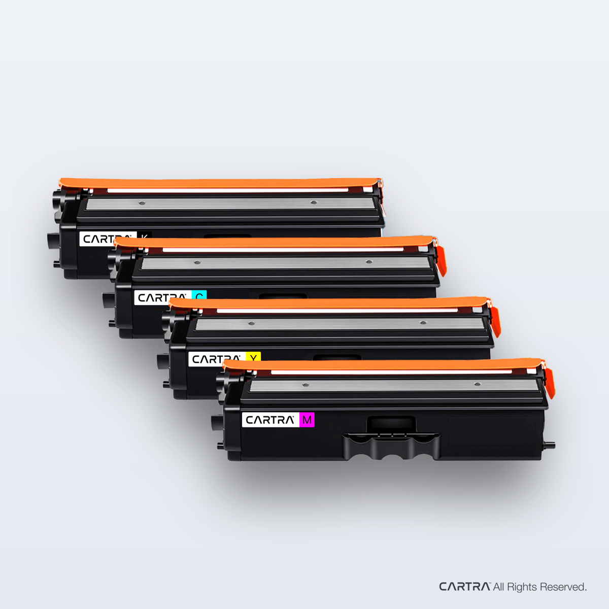 Brother TN815 Toner Cartridge Set (4 - Pack) With Smart Chips - Cartra