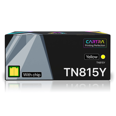 Brother TN815 Yellow Toner Cartridge With Smart Chip (TN815Y) - Cartra