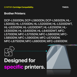 Brother TN820 Black Toner Cartridge With Smart Chip (TN820) - Cartra