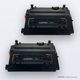 CE390A Black Toner Cartridge (2-Pack) With Smart Chips, 90A