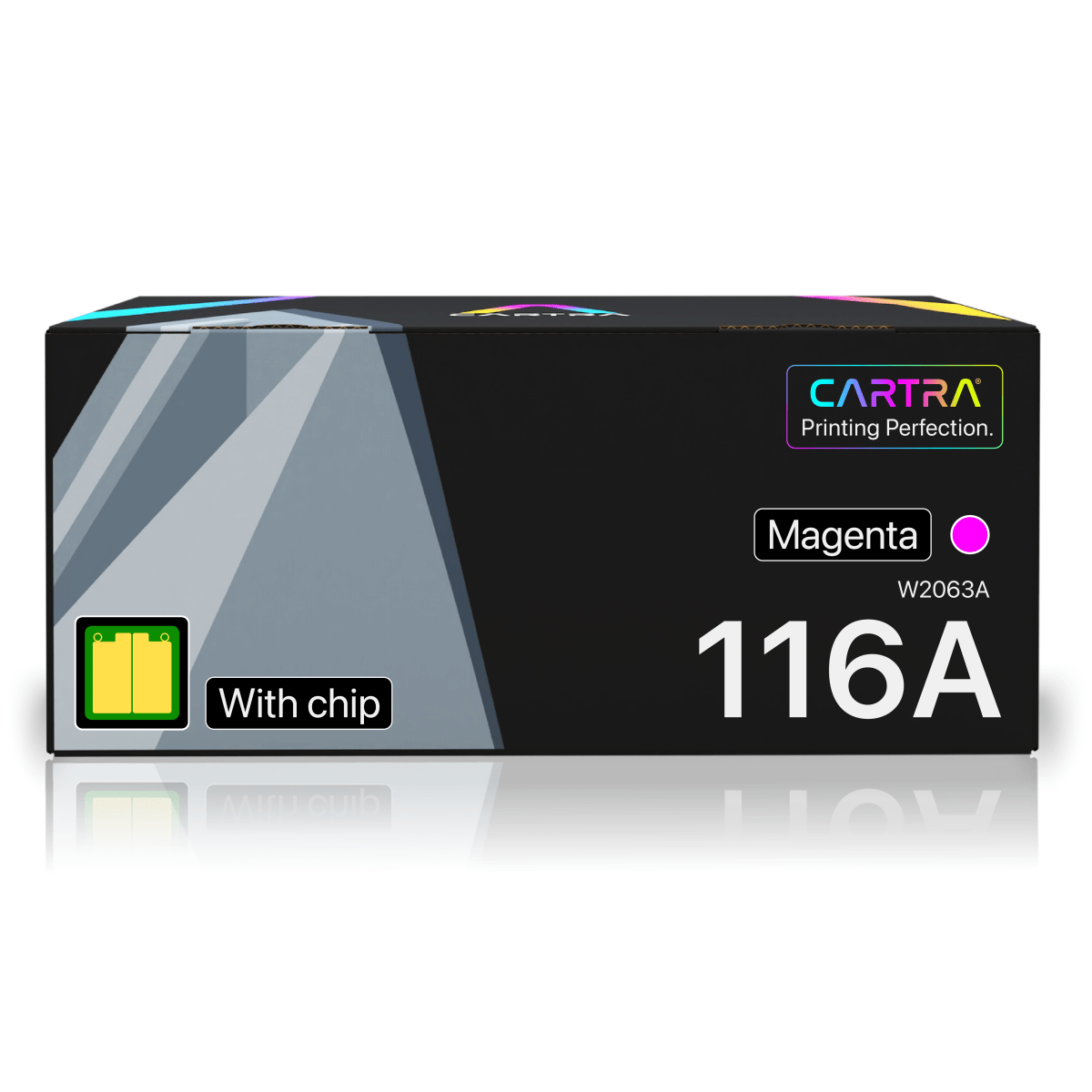 HP 116A Magenta Toner Cartridge With Smart Chip (W2063A) - Cartra