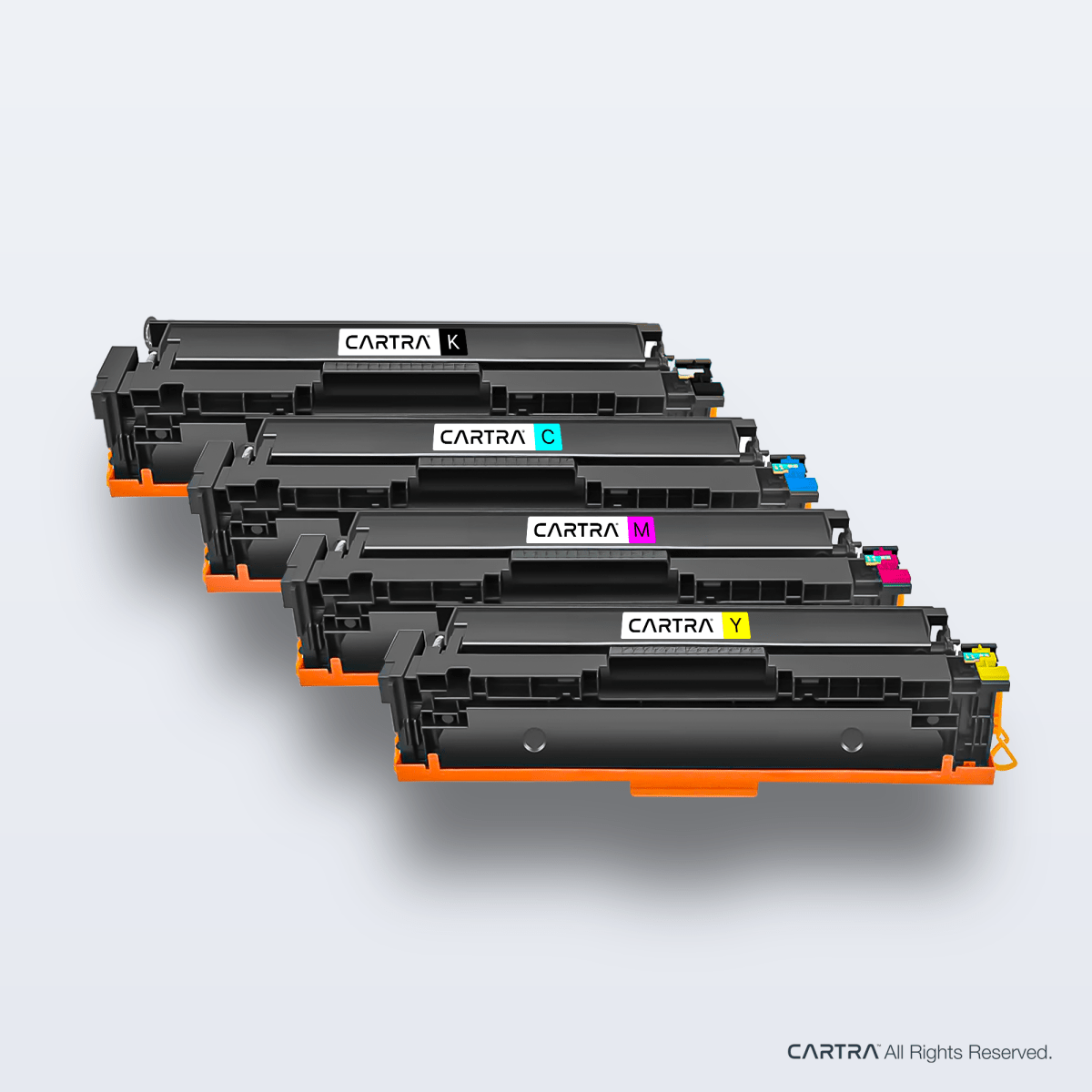 HP 202X High Yield Toner Cartridge Set (4 - Pack) With Smart Chips - Cartra