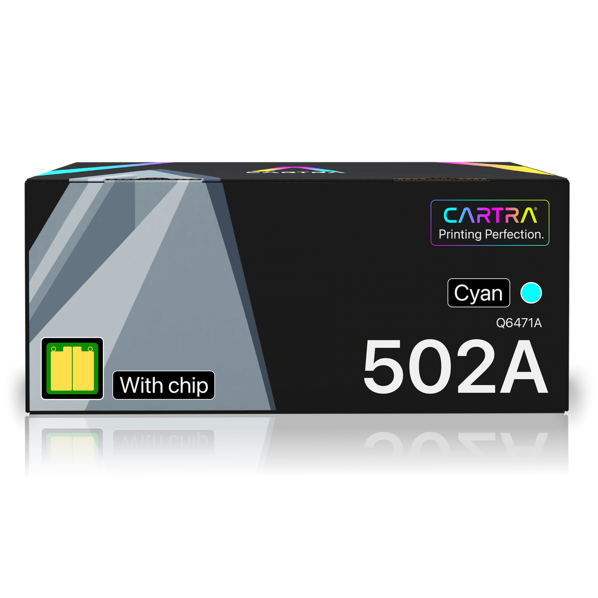 HP 502A Cyan Toner Cartridge With Smart Chip (Q6471A)