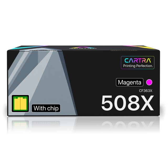 HP 508X Magenta High Yield Toner Cartridge With Smart Chip (CF363X)