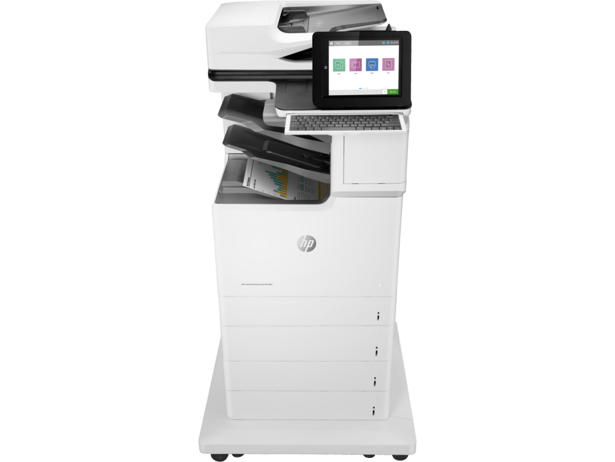 HP Color LaserJet Enterprise Flow MFP M681z (J8A13A) (Brand New) Printer - Cartra Tech