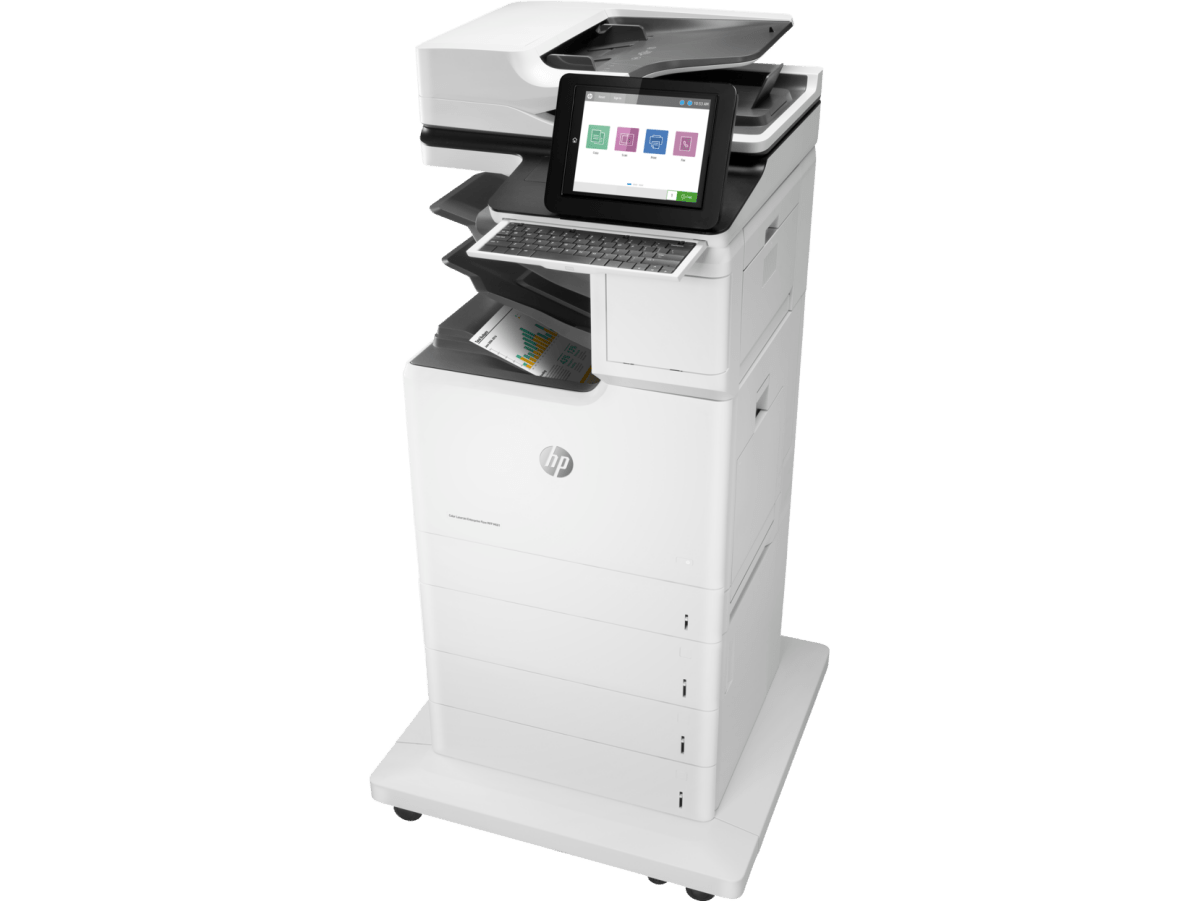 HP Color LaserJet Enterprise Flow MFP M681z (J8A13A) (Brand New) Printer - Cartra Tech