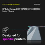 HP W9050MC Cyan Toner Cartridge With Smart Chip (W9051MC) Printer Compatibility